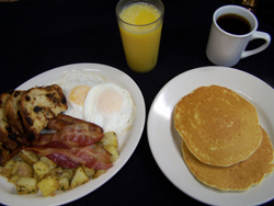 Breakfast at Crosstone Restaurant